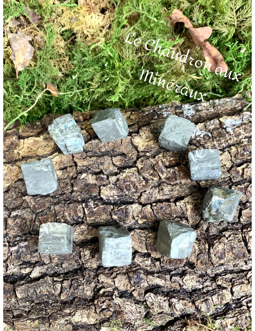 PYRITE cube brute à l'unité