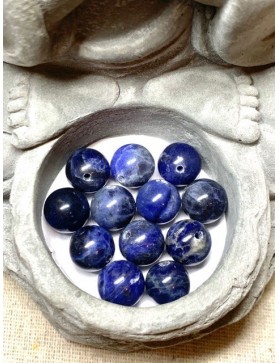 SODALITE  perles 10mm à l'unité  origine USA