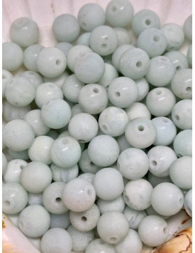 AMAZONITE perles mate à l'unité 6mm