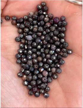 ?? Perles Sugilite facettées à l'unité - 3/3.5mm