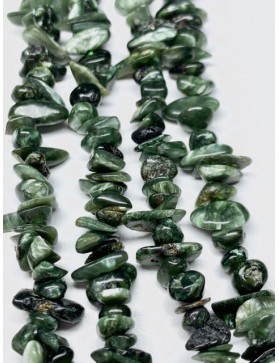 ??? Perles chips Seraphinite en fil - 3/8mm (environ 150 perles)