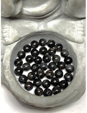 ANTHOPHYLLITE Perles à l'unité 6mm