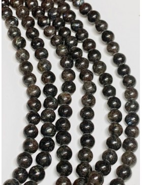 ANTHOPHYLLITE Perles en fil 6mm