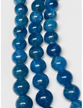 ??? Perles Apatite - 10mm (environ 36 perles)