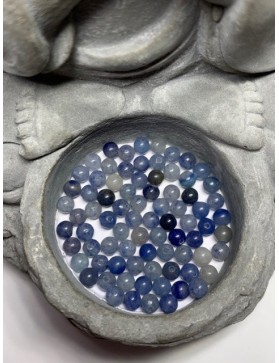 AVENTURINE BLEUE Perles à l'unité 4mm