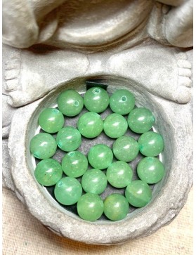 AVENTURINE VERTE Perles à l'unité 8mm