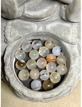 ?? Perles Agate Montana à l'unité ou en lot - 8mm