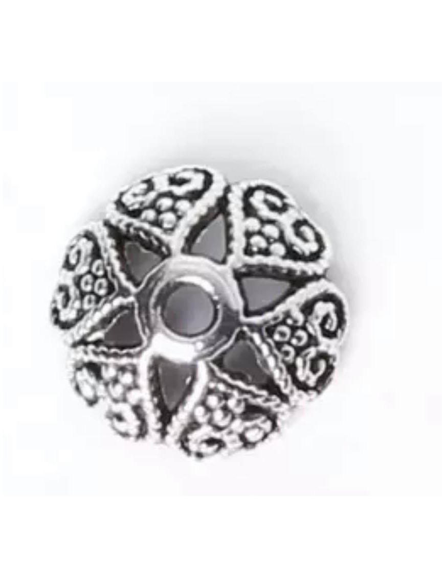 Entre-Perles 8MM motif coeur (N°4)