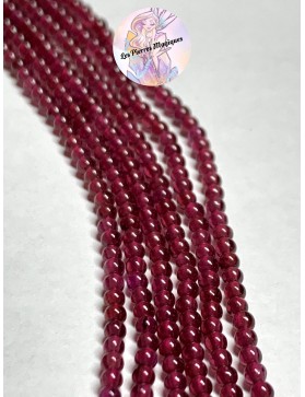 ?GRENAT Perles en fil 2mm environ 190 perles
