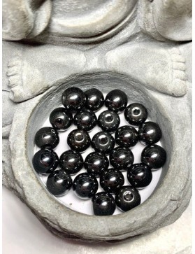 ?HÉMATITE Perles à l'unité 8mm ou en lot