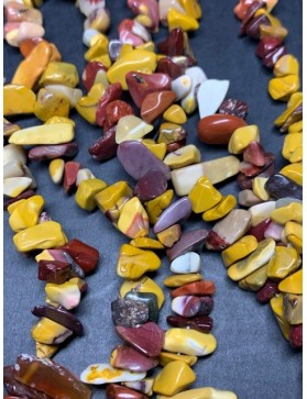 Jaspe Mokaïte chips en fil