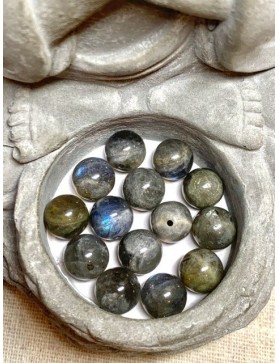 ?LABRADORITE Perles à l'unité 10mm ou en lot