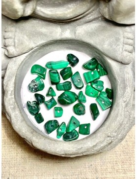 MALACHITE Chips à l'unité