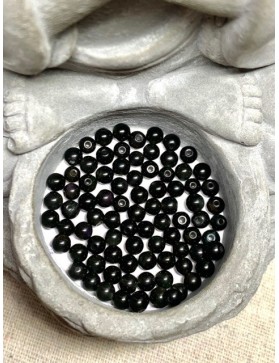 OBSIDIENNE ŒIL CÉLESTE Perles 4mm