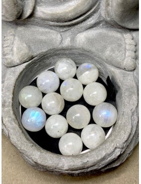 ?PÉRISTÉRITE origine Sri Lanka Perles à l'unité 10mm ou en lot