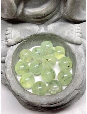 PREHNITE Perles à l'unité 10mm