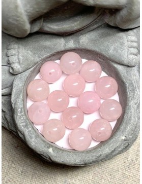 ?? Perles Quartz Rose à l'unité ou en lot - 10mm
