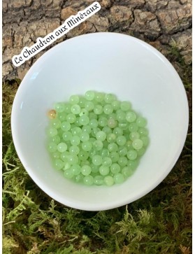 ?Calcite Verte 4mm à l'unité ou en lot