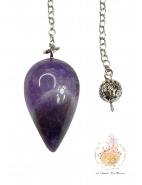 Pendule Goutte Amethyste