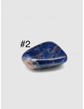 Sodalite pierre roulée au...