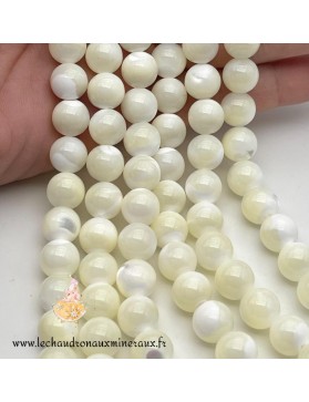 perles nacre 10mm