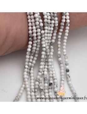 Howlite 2mm fil :)