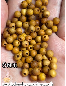 Bois de santal naturel 6mm...