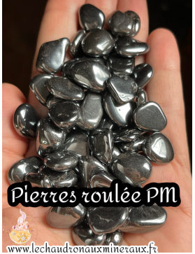 Hematite pierre roulée PM  :)