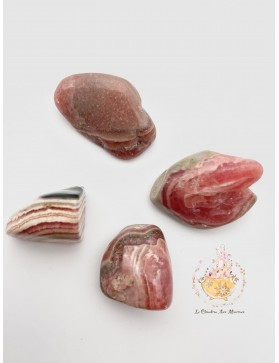 Rhodochrosite pierre roulée