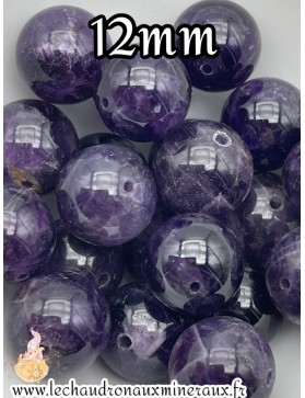 Amethyste 12mm unité :)