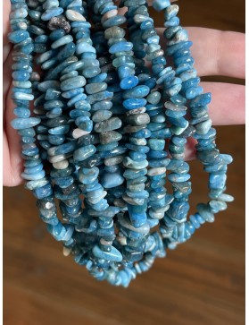 Apatite chips .